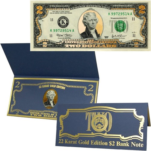22k gold layered uncirculated - gold,